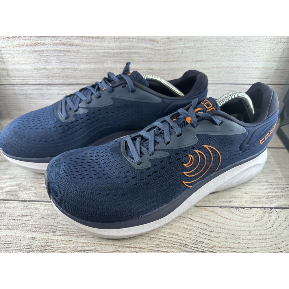 Topo Athletic Men's Atmos 2 Navy Running Shoes Max Cushion Sneakers Size 12